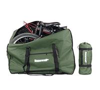 Selighting - Bolsa de Transporte para Bicicleta, Bolsa de Ruedas, Impermeable, Funda de Transporte para Bicicleta, Plegable, 20 Pulgadas, Color Verde