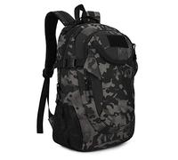 Selighting Mochila de Asalto Estilo Táctical Militar 25L Bolso Ligero de Escuela para Jóvenes Mochilas Hombre Escolares Casual Deportivos para Caza Camping Ciclismo Viajar (25L, Camo Negro)
