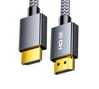 SELiLe 2.1 Cable de vídeo 8 K60 Hz listo para 12 bits de profundidad de color dinámico para juegos intensivos y cines 100-500 cm cable de vídeo dinámico