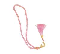 SELiLe Exquisita pulsera de rosario Tasbih de 6 mm, perfecta para el Hajj y las oraciones diarias, chaplet hecho a mano, regalo de Pascua, accesorios islámicos de Jerusal, talla única, como se