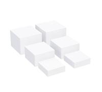 SELiLe Multitierd Acrylics Showcase Clear Cube Organizadores Accesorios para el Hogar para Restaurantes Cafés Y Colecciones Pantallas Postre Showcase Organizadores