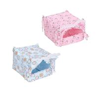 SELiLe Perca pájaro hamacas tienda de cama para loros periquitos accesorios periquitos peludos para loros pequeños y grandes juguetes