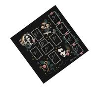 SELiLe Tela Tarjetas Dioses Mesa Paño de Pared Té de Lectura Tarjeta del Tarot Mantel Retablo Tela Fácil de Usar