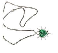 SELiLe Trendseting Amor Collar en forma de corazón Accesorios de bisutería con espinas para los entusiastas de la moda