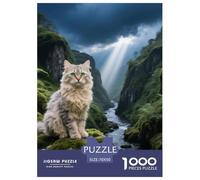 Selkirk Rex, Puzzle De 1000 Piezas, Estimula La Memoria Y Creatividad, Perfecto para Regalos, Recomendado Desde 10 Años,Gato Mascota, 70x50cm/1000pcs