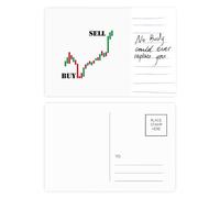 Sell High Buy Low - Tarjeta postal de moda Art Deco para aniversario de persona importante