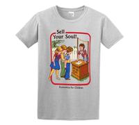 Sell Your Soul Animal Party Popularity Pattern Match T-Shirt Gray XXL