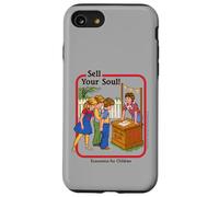 Sell Your Soul Sarcastic Retro Vintage Funny Adult Humor Carcasa para iPhone SE (2020) / 7 / 8