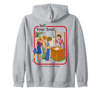 Sell Your Soul Sarcastic Retro Vintage Funny Adult Humor Sudadera con Capucha