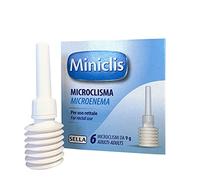 Sella Miniclis Adultos, 6 microclismos de 9 gr