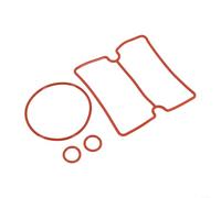 Sellado de goma de nitrilo para anillos para compresores, juego completo de 4 piezas con juntas cuadradas en forma de O, catéter y (1100 W)