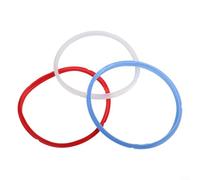 Sellado de silicona para anillos para InstaPot 3 juntas de repuesto codificadas por colores para cocinar con estrés (8 cuartos de galón)