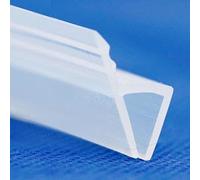 Sellado de vidrio tipo HFUA, puerta de ducha sin marco y ventana, mampara de balcón, tira de sellado, espesor del deflector de viento(A,3M_12MM)