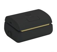 Sellador al vacío 3 en 1 para uso en cocina, diseño compacto con bomba de vacío robusta para una frescura óptima de los alimentos (negro)