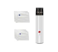 Sellador al vacío de mano simple con proceso de sellado rápido que funciona bien para alimentos firmes y blandos, sellador al vacío de un solo grifo