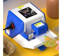 Sellador automático de cinta continua, sellador térmico de bolsas de plástico, sellador automático de rodillos, sellador de bordes de grano de aperitivo