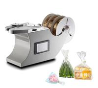 Sellador automático de embalaje con panel táctil, máquina de atado de bobinado de alambre de 600 W para flejar artículos de hasta 13 mm de diámetro, ideal para alimentos y embalaje floral