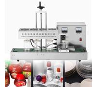 Sellador continuo automático,Máquina de sellado por inducción electromagnética de 2200W,Máquina de sellado de papel de aluminio,Máquina de sellado automático de tarros por calor,50-120mmDiameter