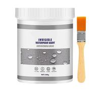 Sellador de aislamiento invisible Culnflun, agente de recubrimiento transparente anti -fugas transparentes con cepillo para baldosas de pared prevención de fugas de fugas (300 g.)
