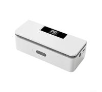 Sellador de alimentos compacto para bolsas de aperitivos uso doméstico | 1800mAh para la batería, calentamiento rápido, indicador LED, compacto 13cm, uso en la cocina casera
