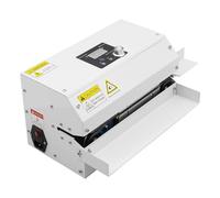 Sellador de banda continua con control digital de temperatura y función de impresión para sellado de bolsas de membrana de PVC