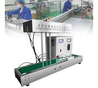 Sellador de banda de inducción continua, 2200 W para botellas de medicina, sellos de 15 a 85 mm, opciones de potencia versátiles: 15-60/35-80/50-120 mm para un rendimiento de sellado fiable