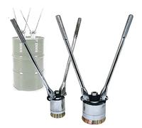 Sellador de barril de aceite de 35 mm y 70 mm, herramienta de sellado de tapa de presión de tambor de 200 L, máquina de crimpado manual de 53 galones para un sellado fiable y eficiente del barril de