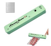 Sellador De Bolsas,Almacenamiento De Alimentos Eléctricos Portátil,Máquina De Sellado De Bolsas De Alimentos Al Vacío | Para Conservación De Congelador Carne Cruda Frutas De