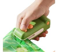 Sellador de bolsas | Clip de sellado portátil recargable para alimentos, sellador magnético de bolsas mini, para patatas fritas, galletas, aperitivos, carne, almacenamiento de frescura del hogar