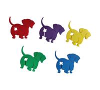 Sellador de bolsas con forma de clips para mascotas, almacenamiento de alimentos, accesorios de cocina prácticos, sujetadores de bolsas con temática de animales, organizadores de aperitivos