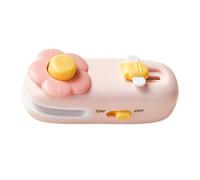 Sellador De Bolsas De Patatas - Selladora Manual de Flor - Herramienta Magnética 2 en 1 Portátil para Uso Doméstico, para Resellar Bolsas de Comida, Patatas Fritas, Galletas, Snacks y Almacenamiento d
