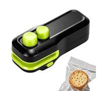Sellador De Bolsas | Mini Bag Sealer - Carga USB, Con Cortador, Imanes Incorporados Para Fijar Al Refrigerador, Adecuado Para Guardar Alimentos Y Mantener Aperitivos Frescos