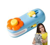 Sellador De Bolsas Para Snacks - Selladora Manual de Flor | Herramienta Magnética 2 en 1 Portátil para Uso Doméstico, para Resellar Bolsas de Comida, Patatas Fritas, Galletas, Snacks y Almacenamiento