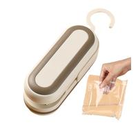 Sellador de bolsas pequeñas, termoselladora pequeña, Sellador de bolsas de chip recargable, carga USB, colgante, Pequeña selladora de bolsas de virutas recargable para bolsas de bocadillos, bolsas de
