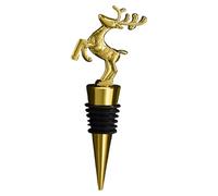 Sellador de botellas de vino de aleación de zinc decorativo, champán de metal a prueba de fugas, tapón de corcho, herramienta de sellado de bebidas para regalo de conservación de vino doméstico