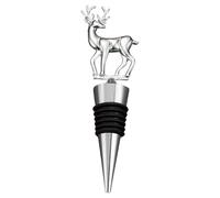 Sellador de botellas de vino de aleación de zinc decorativo, champán de metal a prueba de fugas, tapón de corcho, herramienta de sellado de bebidas para regalo de conservación de vino doméstico