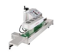 Sellador de botellas por inducción LX-6000 Diámetro de tapa 0,8-3,1 pulgadas Máquina de sellado térmico continuo for botellas de 80-300 mm