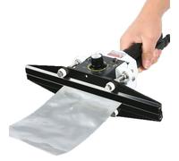Sellador de calor de mano, sellador de calor de 800 W,máquina de sellado de sellador de calor portátil, ancho de sellado de 10 mm, temperatura de 0-300 ℃, for bolsa de Mylar,bolsa de papel de aluminio