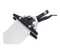 Sellador de crimpado de mano, protección contra sobrecalentamiento, temperatura ajustable de 0 a 300 °C, ancho de sellado de 10 mm para bolsas de papel kraft de celofán de aluminio de mylar