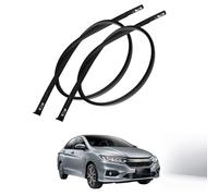 Sellador de Goma para Canal de Agua del Techo para City 2015-2018 OE: 74316-T9A-T01 74306-T9A-T01, 2 Piezas Junta EPDM Original Aislamiento Acústico contra