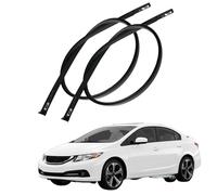 Sellador de Goma para Canal de Agua del Techo para Civic 9th Generation 2012-2015 OE: 74316-TR0-A01 74306-TR0-A01, 2 Piezas Junta EPDM Original Aislamiento Acústico contra