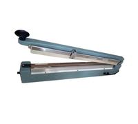Sellador De Impulso Manual Con Cortador Máquina Sellado Calor Mano Cuerpo Aluminio Sellado Limpio Y Prolijo