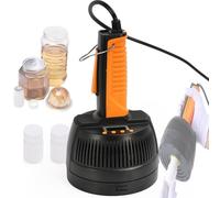 Sellador de inducción de mano con rápida disipación de calor, para sellar botellas de plástico de vidrio para alimentos y bebidas, tapa de botella de 100 mm