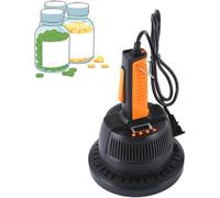 Sellador de inducción portátil de mano de aluminio para botellas de plástico y vidrio, 5 niveles de potencia ajustables, uso doméstico y comercial