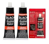 Sellador de Juntas de Culata,Regenera Juntas,85ML*2 Pegamento Alta Temperatura,Silicona Negra Para Coche,Junta Líquida,Sellador de Motor,Pasta Juntas Motor,Junta Liquida Para Motores,Junta Liquida