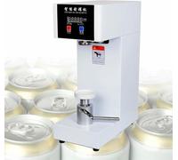 Sellador de latas comercial para botellas de aluminio y plástico, solución de sellado eficiente y duradera para embalaje de cerveza y bebidas
