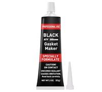 Sellador de motor de culata, sellador de silicona para motor(negro, 85 g)