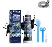 Sellador de Motor Negro, Silicona Rtv, de -40 ℃ A +300 ℃, Resistente Al Aceite, Resistente Al Calor, Sellador de Radiador, Alta Temperatura, para Coche, Motocicleta, Engranaje, Culata de Aceite