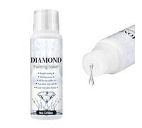 Sellador de pintura de diamantes, 4 OZ 120ML Sellador permanente y transparente para pintura de diamantes y pegamento de rompecabezas