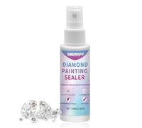 Sellador de Pintura de Diamantes, Diamond Painting Accesorios, Para fijar y Sellar Pinturas de Diamantes, Transparente Después del Secado, Manteniendo la Superficie lisa y Hermosa